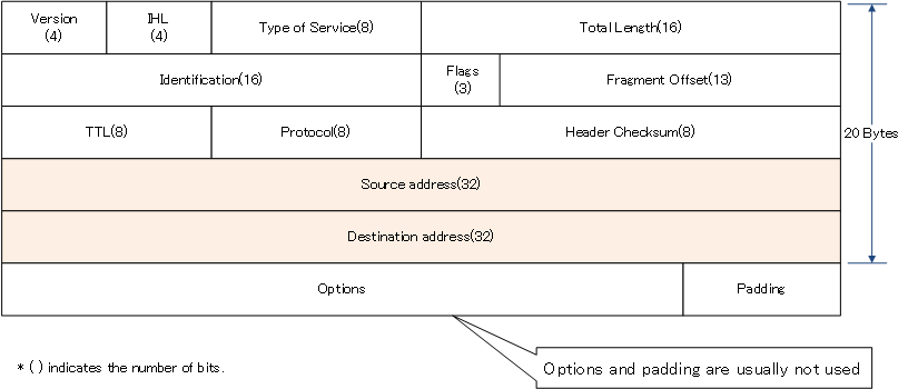 Figure: IPv4 Header Format
